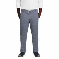 Lands' End Men's Big And Tall Knockabout Pull On Deck Pants