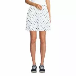 Lands' End Women's Active Performance Pique A-Line Tennis Skort