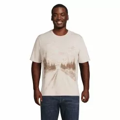 Blake Shelton X Lands' End Men's Big And Tall Super T Short Sleeve Graphic T-Shirt