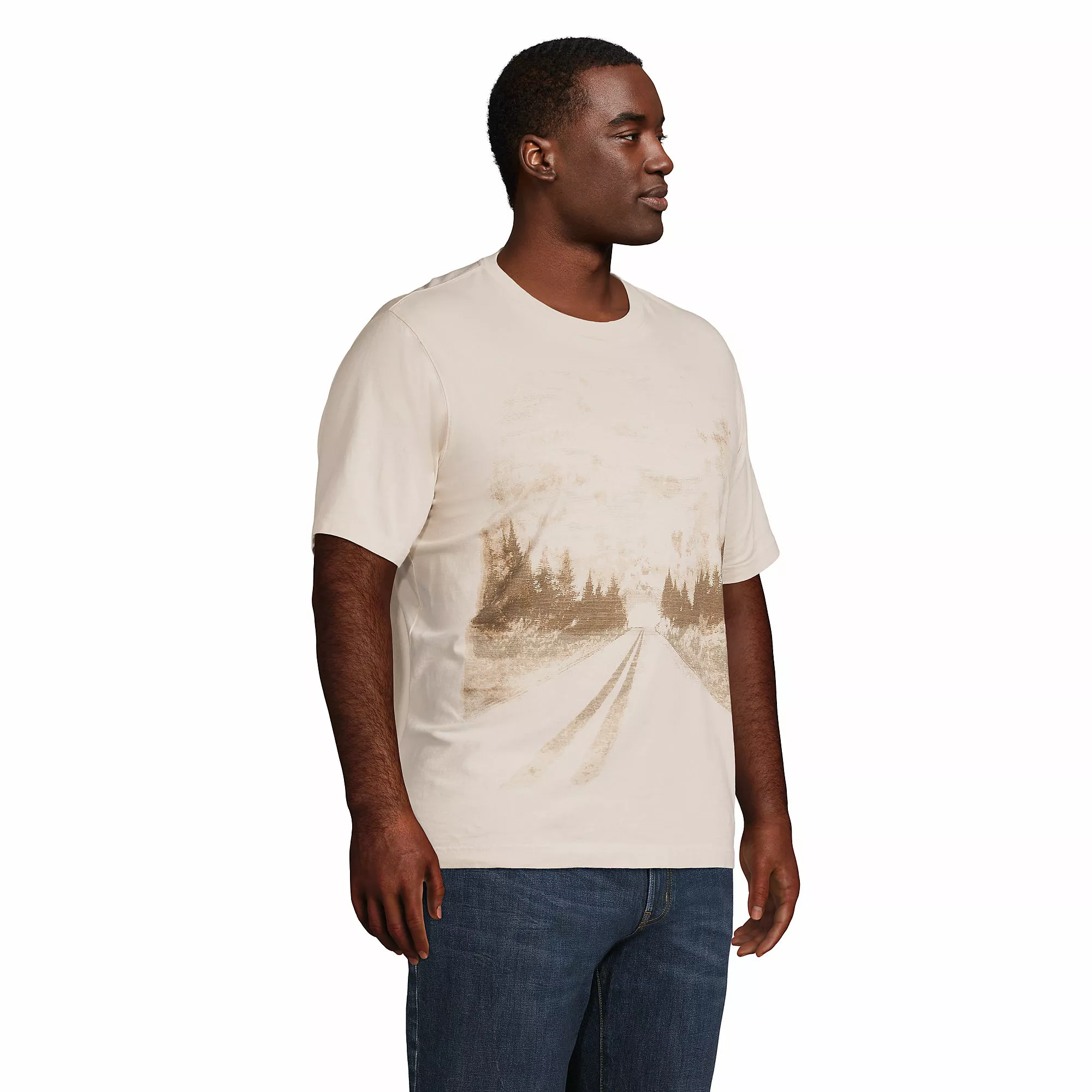 Blake Shelton X Lands' End Men's Big And Tall Super T Short Sleeve Graphic T-Shirt - Image 5