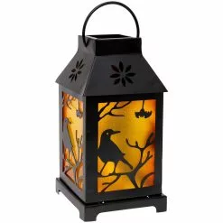 Boston International Knight Raven Metal Lantern