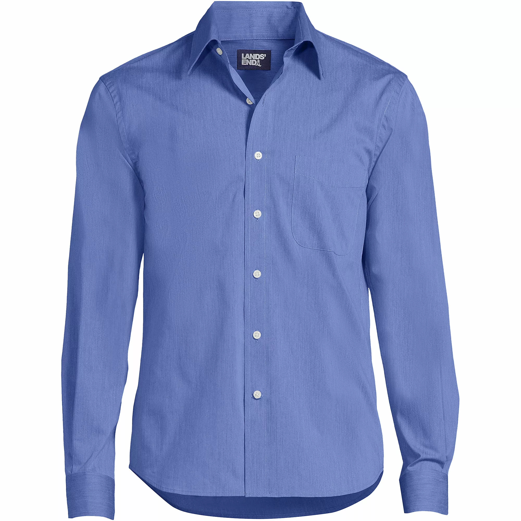 Lands' End Men's Long Sleeve Stretch Coolmax Shirt - Image 5