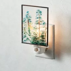 Sullivans Winter Scene Glass Night Light