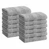 Cannon Shear Bliss Quick Dry Cotton 12 Piece Washcloth Set
