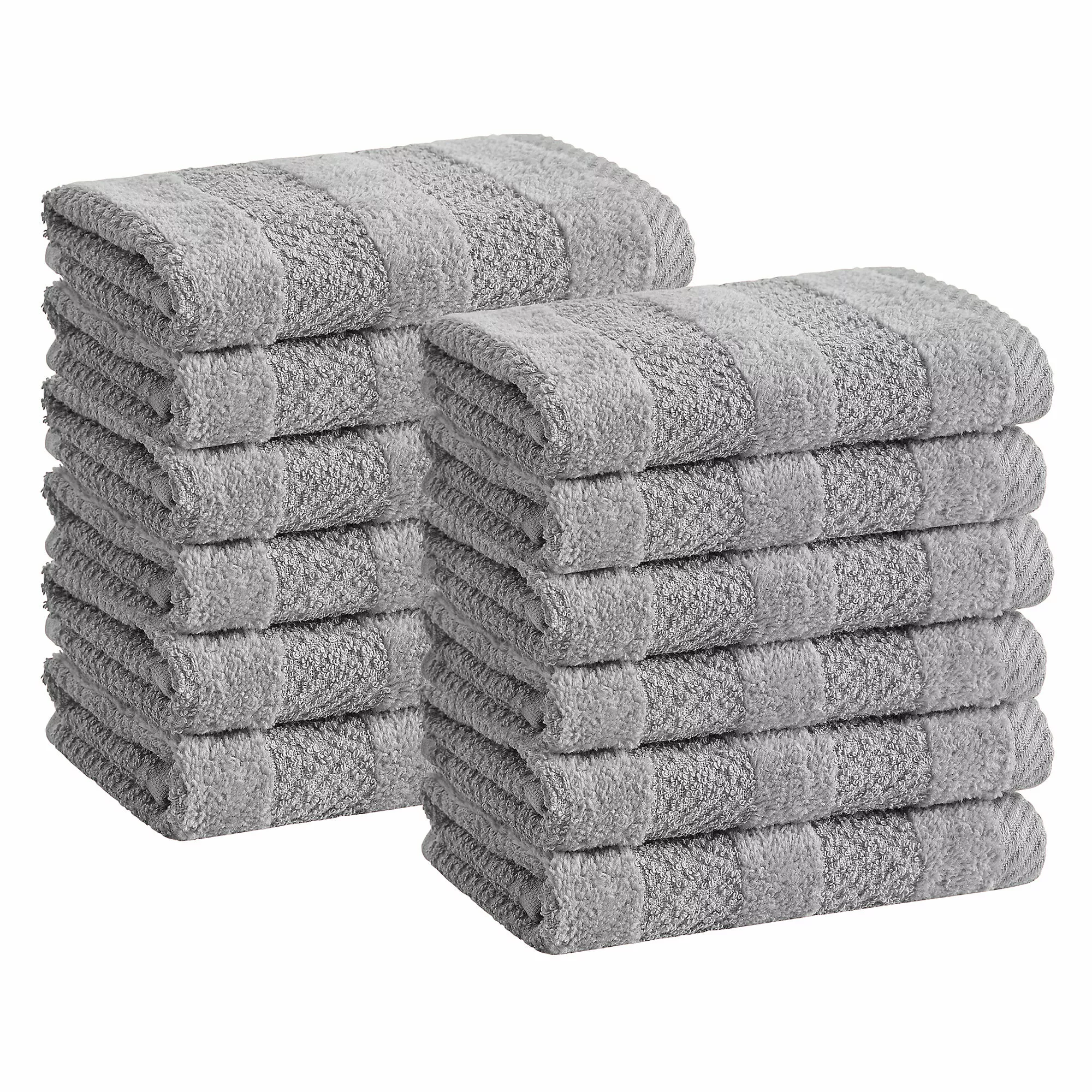 Cannon Shear Bliss Quick Dry Cotton 12 Piece Washcloth Set