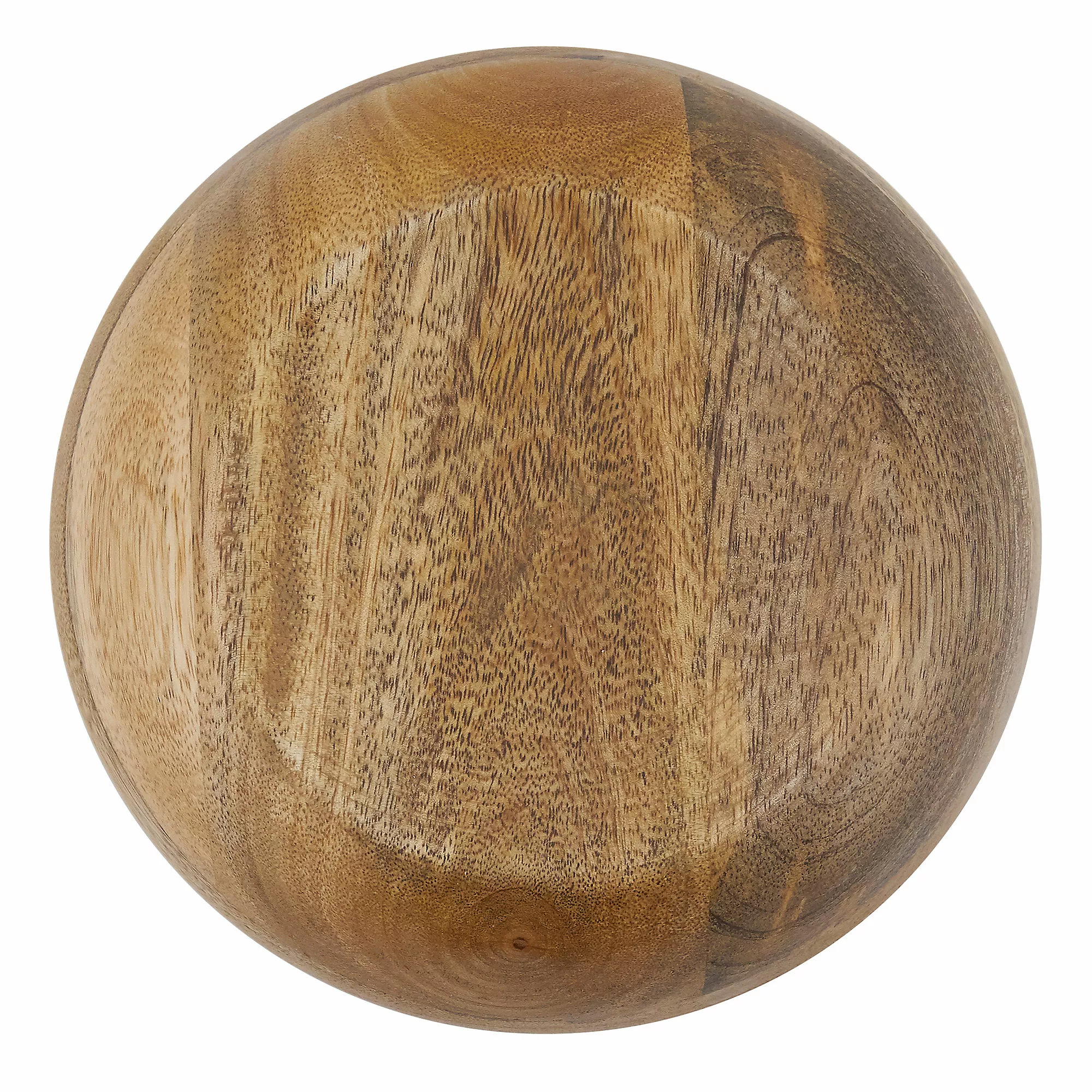 Saro Lifestyle Multi Color Leaves Design Enamel Wood Serving Bowl - Image 3