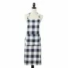 Saro Lifestyle Buffalo Plaid Print Apron