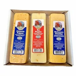 Deli Direct Farmers Market Spicy Wisconsin Cheese Trio