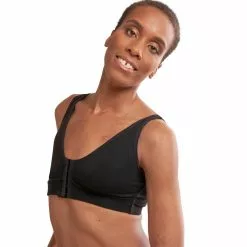 AnaOno Women's Rora Pocketed Front Closure Convertible Wireless Post Surgery Bra