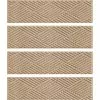 Bungalow Flooring 8 5" X 30" Diamonds Waterblock Stair Treads - Set Of 4