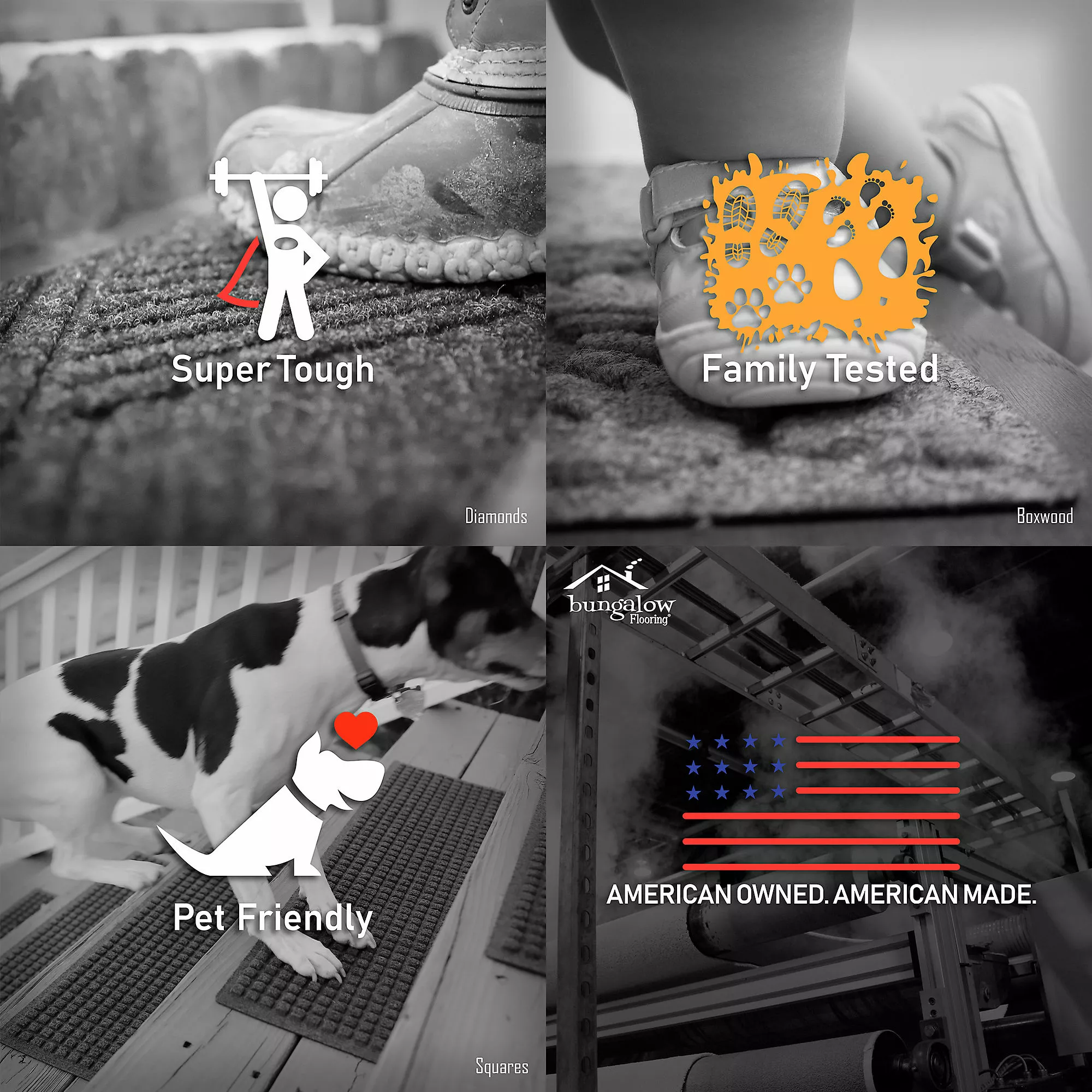 Bungalow Flooring 8.5" X 30" Brittany Leaf Waterblock Stair Treads - Set Of 4 - Image 5