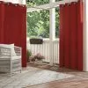Waverly Sun N' Shade Hampton Solid Blackout Grommet Single Window Panel Curtain