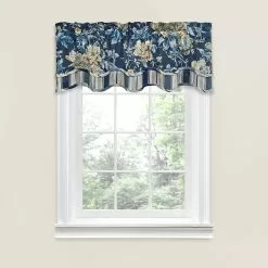 Traditions By Waverly Forever Yours Floral Window Valance