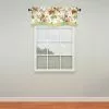 Waverly Emma's Garden Floral Lined Cotton Window Valance