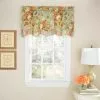Waverly Spring Bling Pieced Scalloped Cotton Window Valance