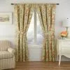 Waverly Spring Bling Floral Cotton Single Tie Back Window Curtain