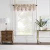 Waverly Mudan Floral Cotton Window Valance