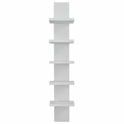 Danya B Narrow 5 Tier Column Wall Shelving Unit