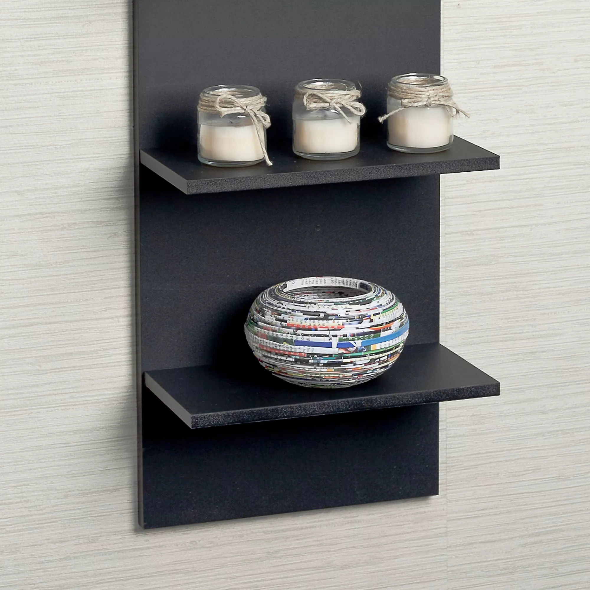 Danya B Wide 5 Tier Column Wall Shelving Unit - Image 4