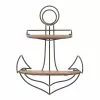 Danya B Rustic Anchor Wall Shelf