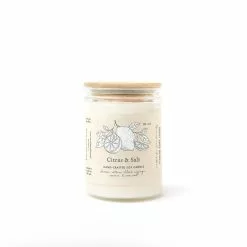 Finding Home Farms 11 Oz Citrus And Salt Soy Candle