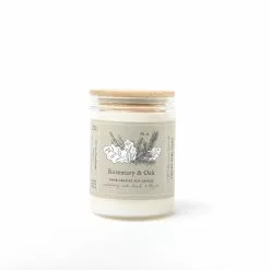 Finding Home Farms 11 Oz Rosemary And Oak Soy Candle