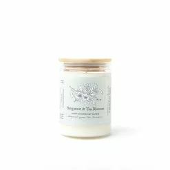 Finding Home Farms 11 Oz Bergamot And Tea Blossom Soy Candle