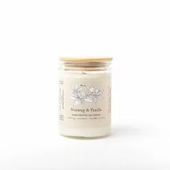 Finding Home Farms 11 Oz Nutmeg And Vanilla Soy Candle