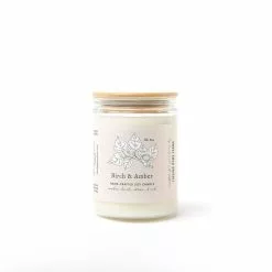 Finding Home Farms 11 Oz Birch And Amber Soy Candle