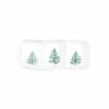 Vietri Lastra Holiday Trees Melamine Three Part Server