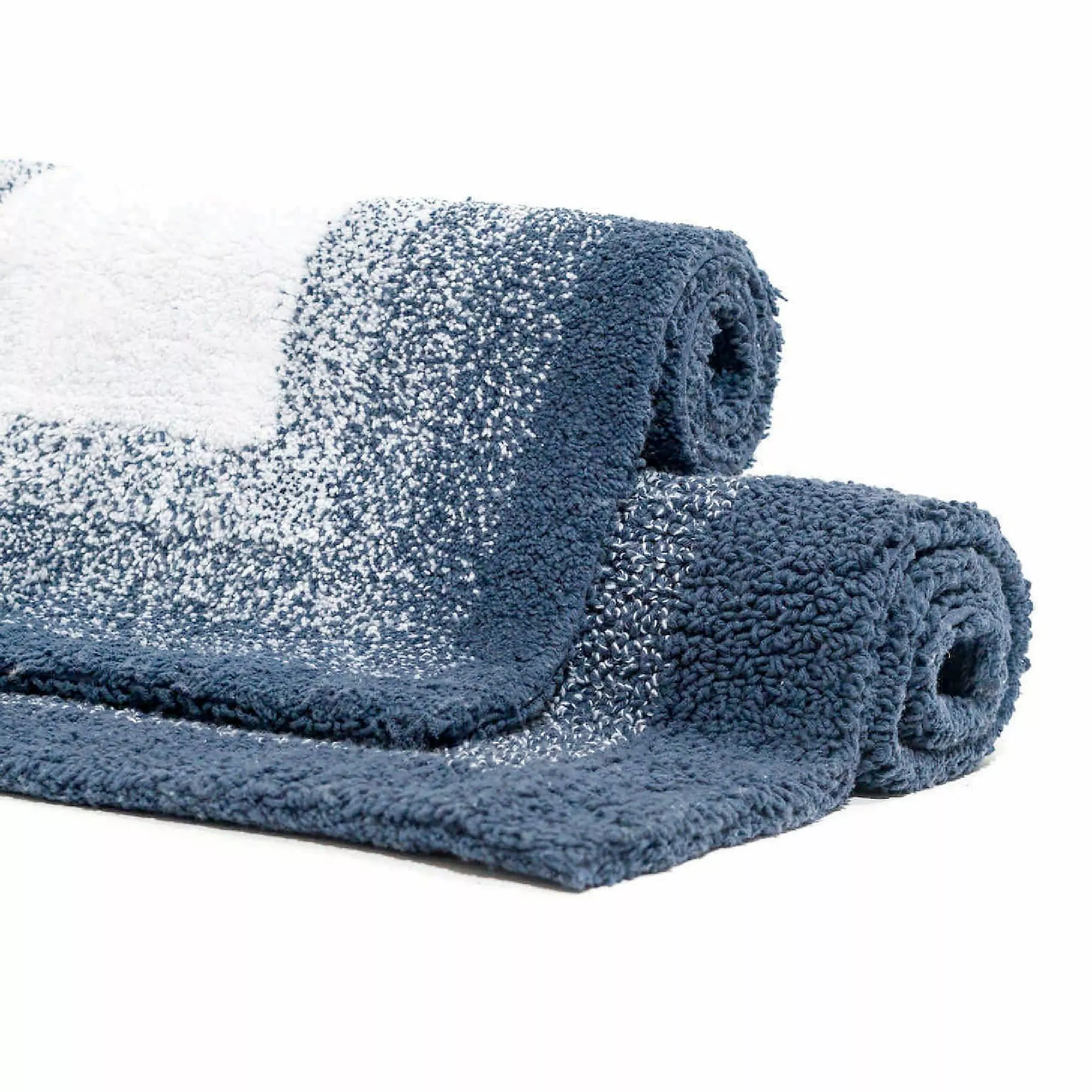 Chesapeake Whitney Ombre 2 Piece Reversible Cotton Bath Rug Set - Image 3