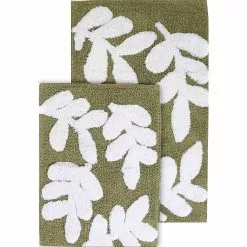 Chesapeake Monte Carlo Cotton Anti Skid 2 Piece Bath Rug Set