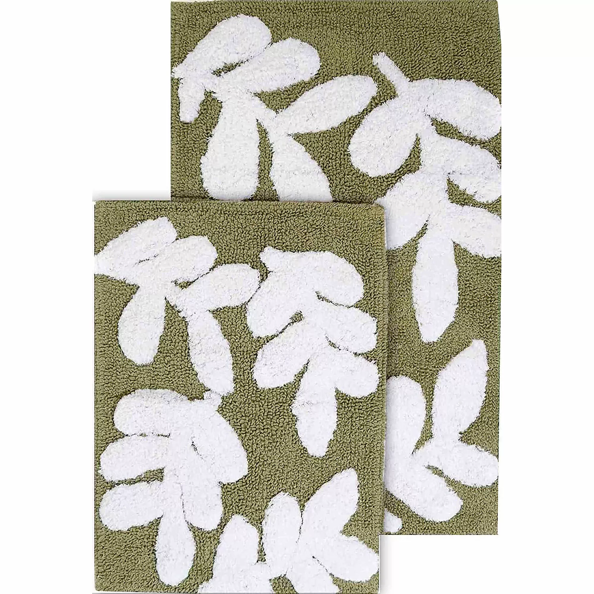Chesapeake Monte Carlo Cotton Anti Skid 2 Piece Bath Rug Set