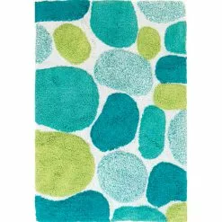 Chesapeake Pebbles Cotton Non-Skid 24''x36'' Bath Runner