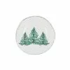 Vietri Lastra Holiday Trees Melamine Salad Plate
