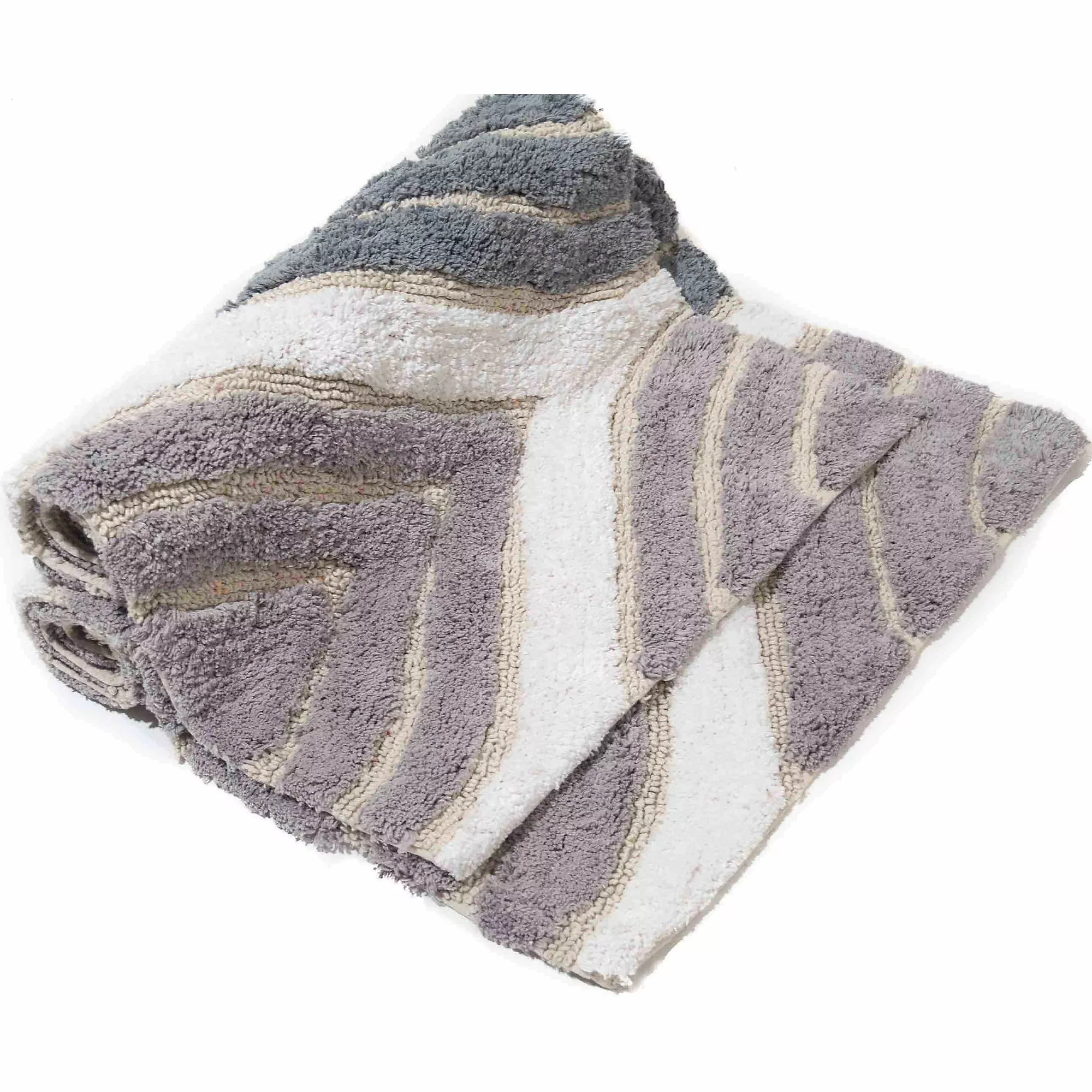 Chesapeake Davenport Cotton Anti Skid 2 Piece Bath Rug Set - Image 3