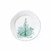 Vietri Lastra Holiday Trees Appetizer Plate