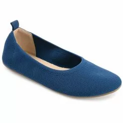 Journee Collection Women's Jersie Tru Comfort Foam Foldable Ballet Flats