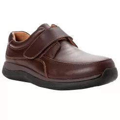 Propet Men's Parker Leather Slip On Oxford Shoes