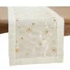 Saro Lifestyle Embroidered Sequined Design 16''x72'' Table Runner