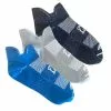 Swaggr Men's 3 Pack Elite Performance Ultra Light Ankle Socks