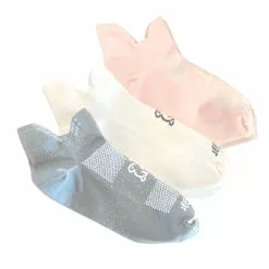 Swaggr Women's 3 Pack Elite Performance Ultra Light Ankle Socks