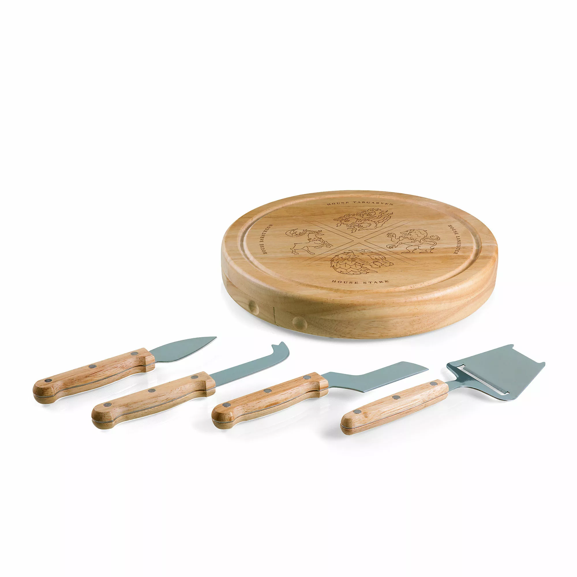 Picnic Time Game Of Thrones Circo Cheese Cutting Board And Tools Set - Image 2