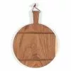 Picnic Time Madera Round Caribbean Walnut Charcuterie Board