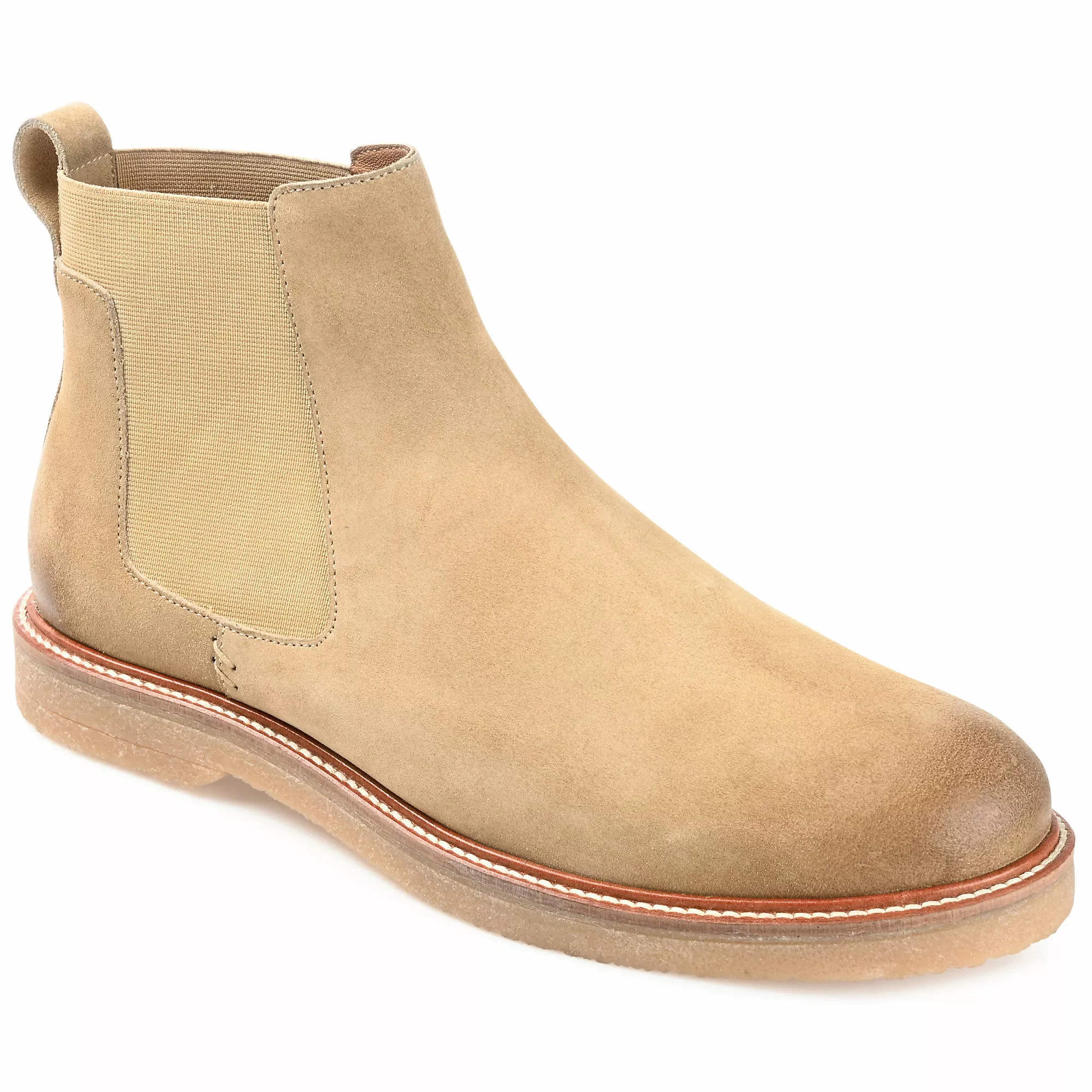 Thomas & Vine Thomas And Vine Men's Cedric Plain Toe Leather Suede Boots