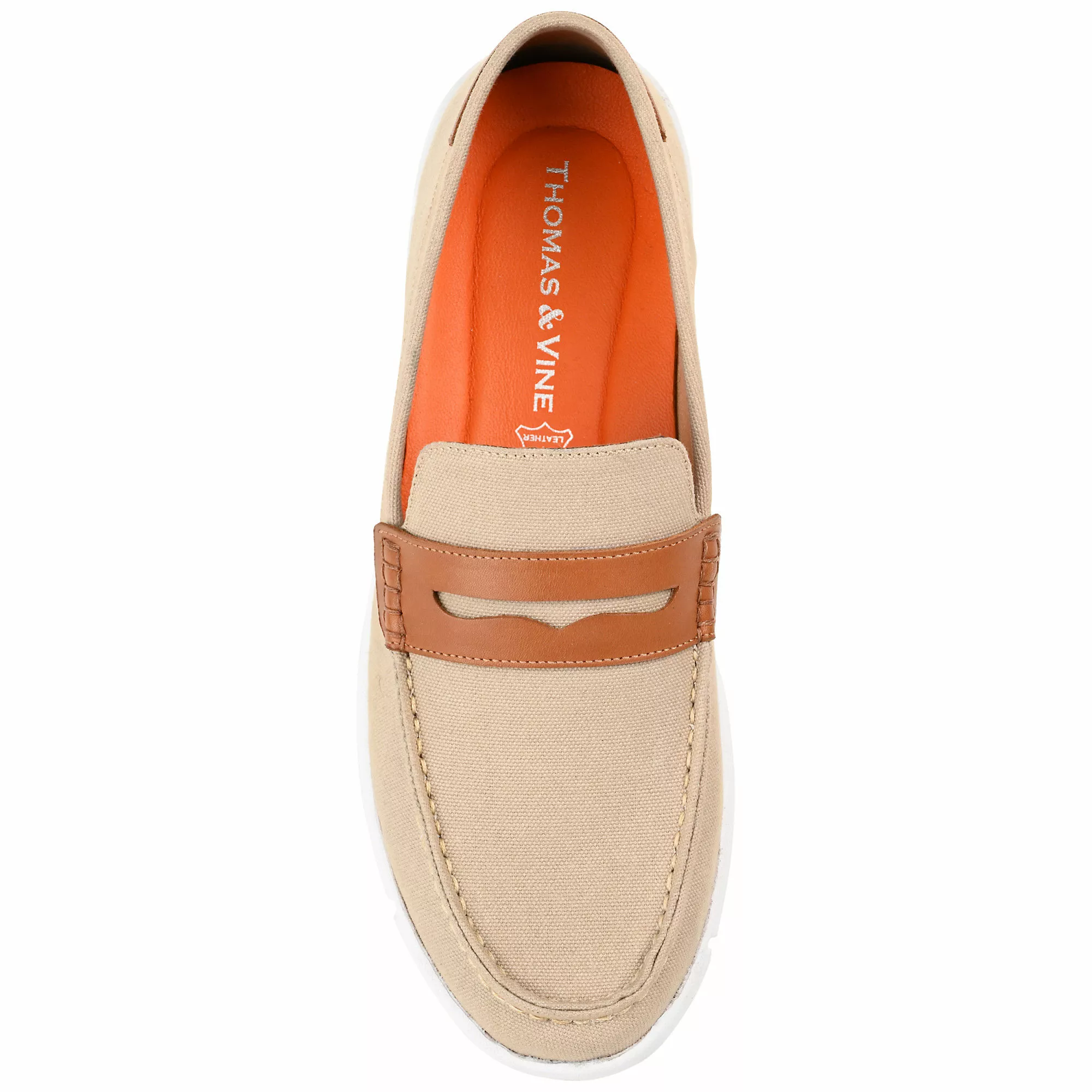 Thomas & Vine Thomas And Vine Men's Tevin Textile Loafers - Image 4