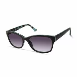 Candie's Women's Plastic Square Light Weight Sunglasses - 55mm Lens