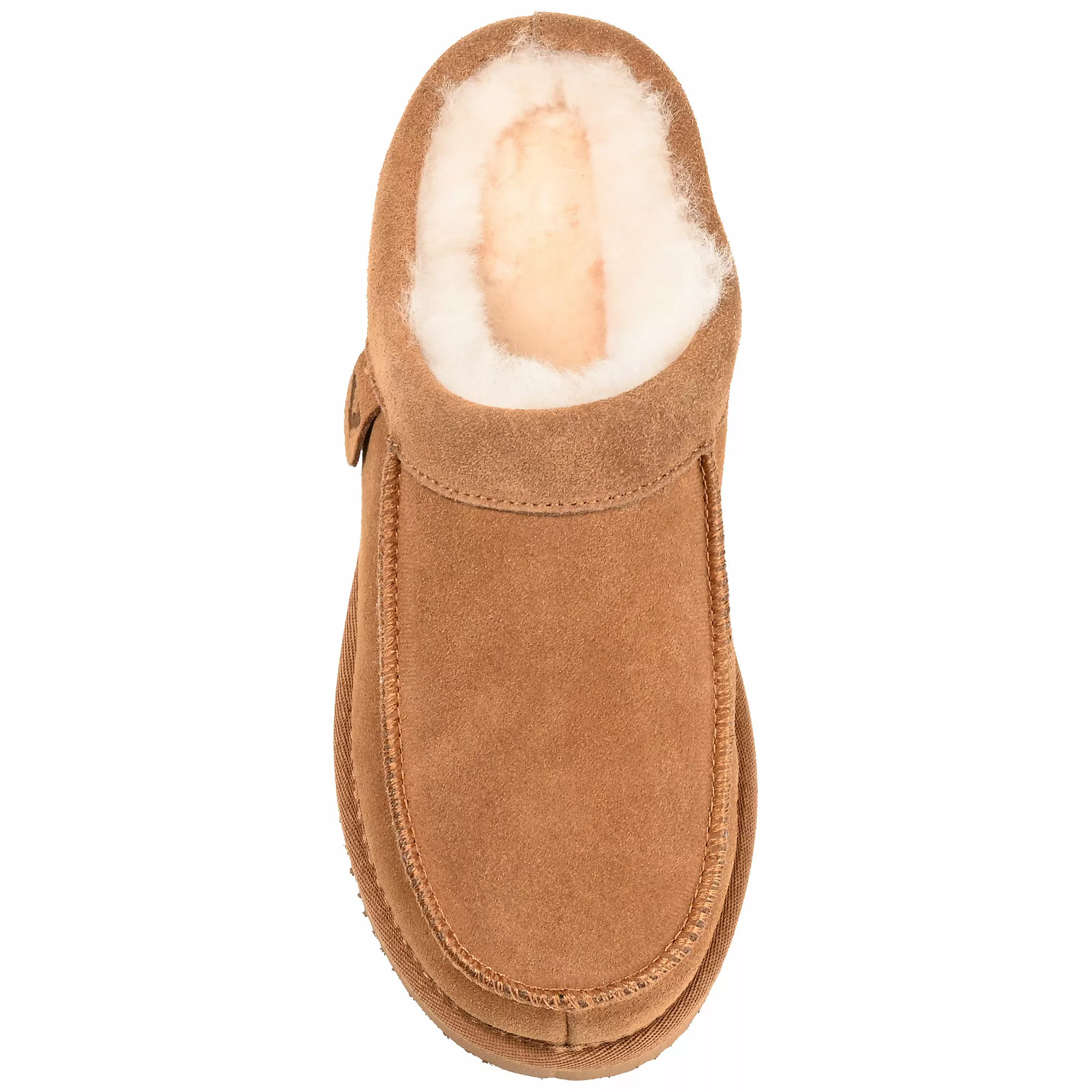 Territory Men's Oasis Genuine Sheepskin Moccasin Clog Slippers - Image 4