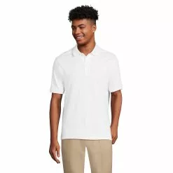 Lands' End Men's Short Sleeve Pima Polo