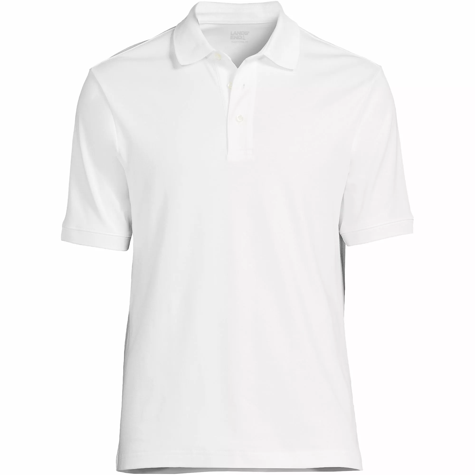 Lands' End Men's Short Sleeve Pima Polo - Image 5